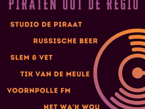 Piraten ûût de regio